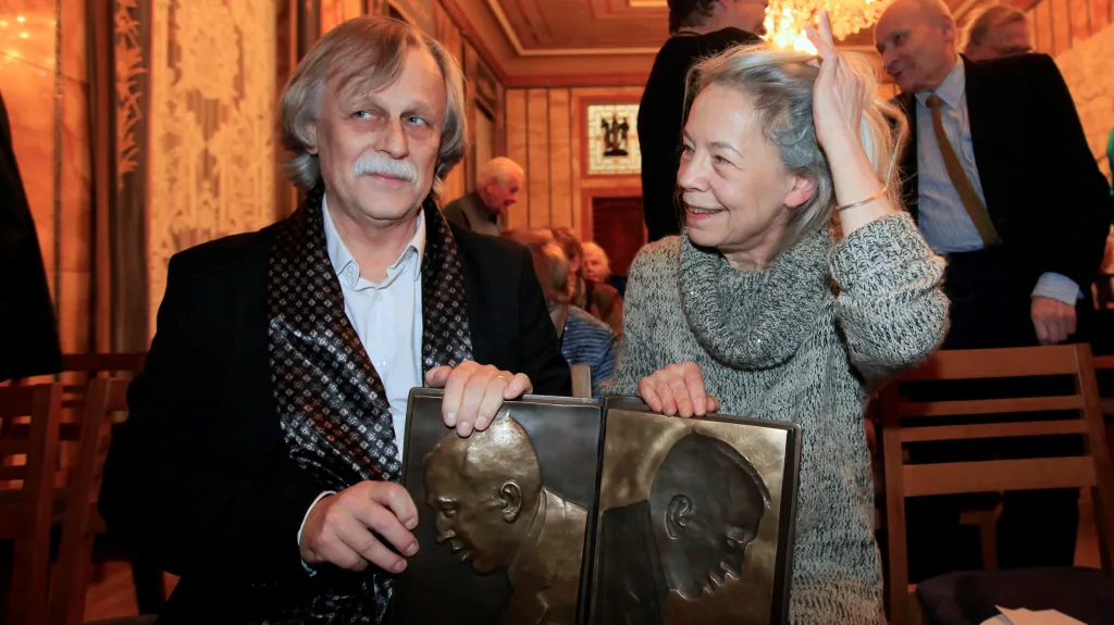 Jiří Dědeček a Erika Abramsová
