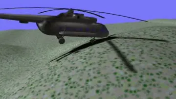 Simulace nárazu vrtulníku