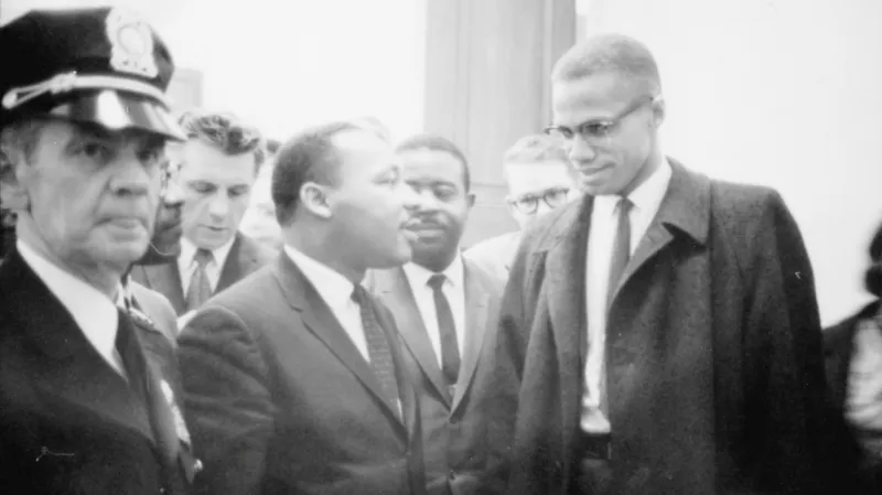 Martin Luther King Jr. a Malcolm X