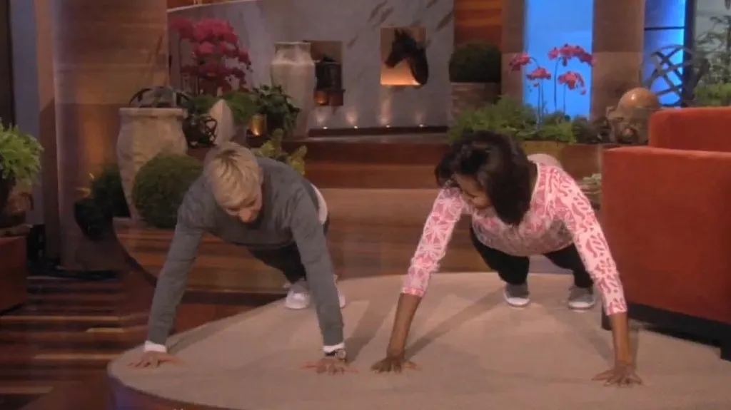 Ellen Degeneresová a Michelle Obamová