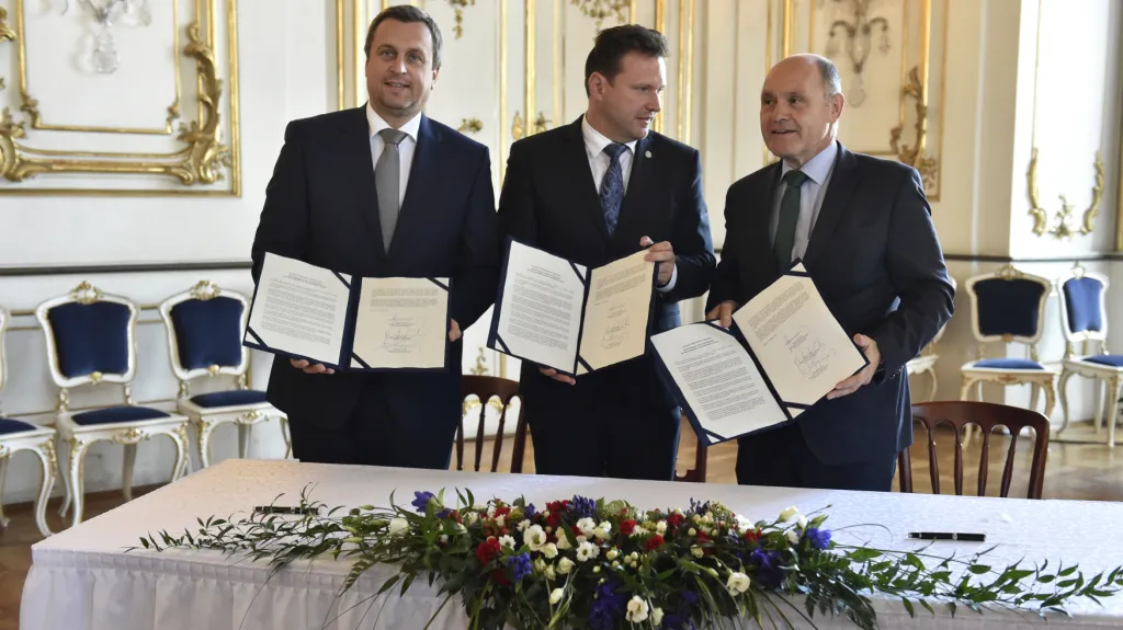 Podpis Kroměřížské deklarace