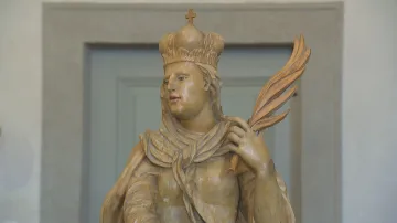 Socha svaté Ludmily