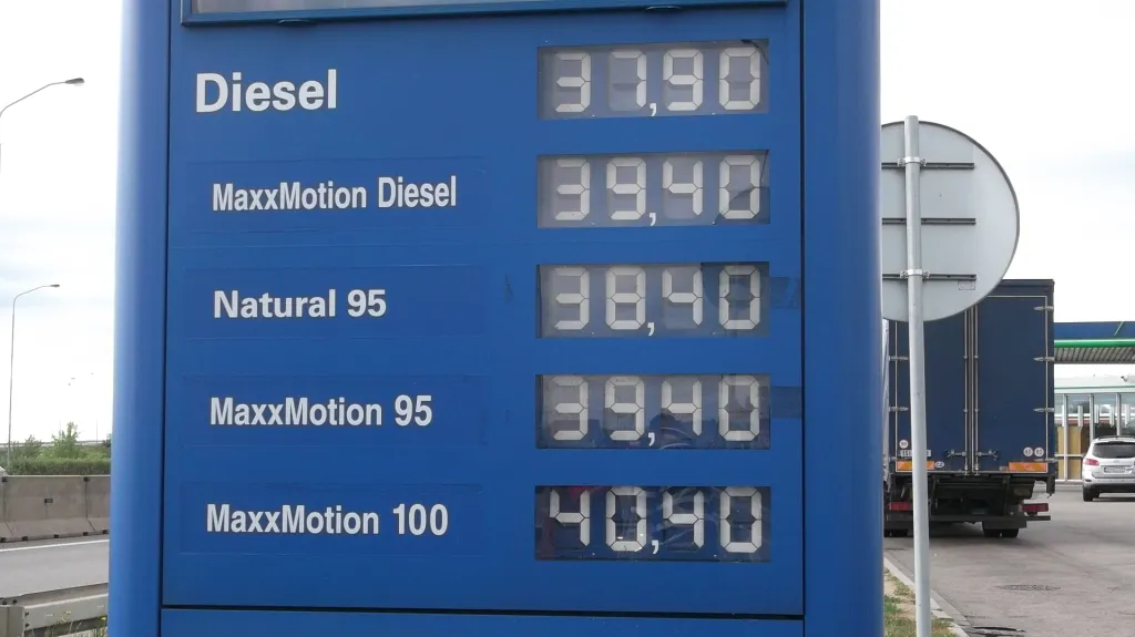 Ceny pohonných hmot (16. 7. 2012)