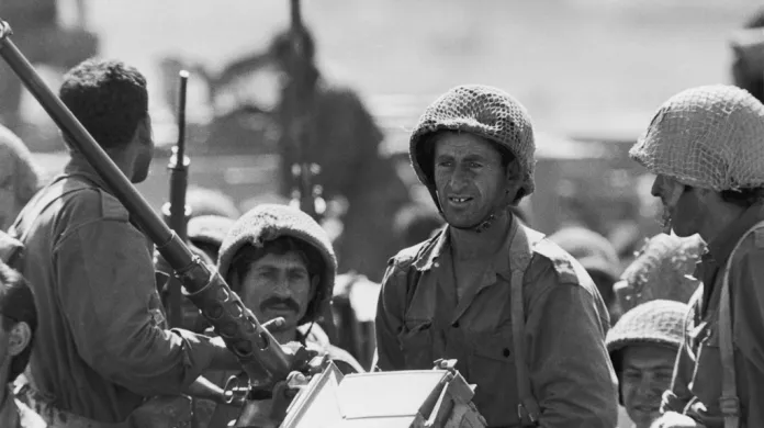 Izraelští vojáci během šestidenní války