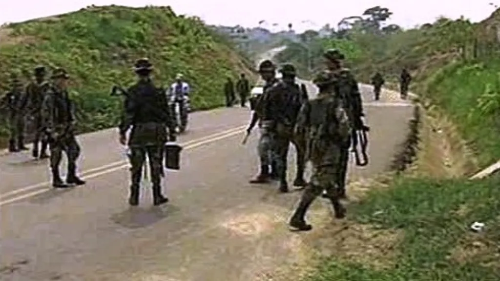 Povstalecké jednotky v Kolumbii