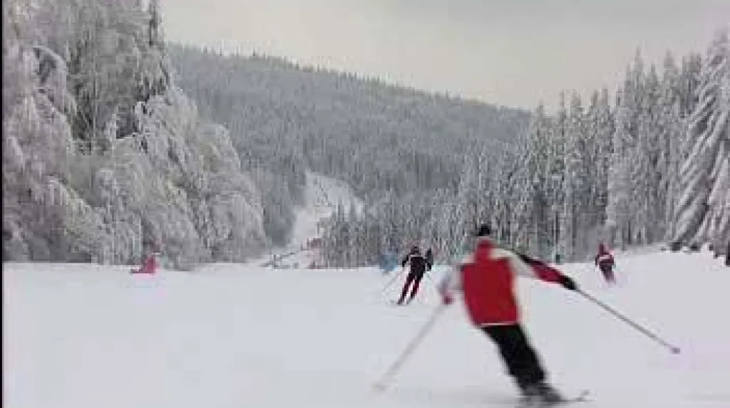 Lyžování na Šumavě