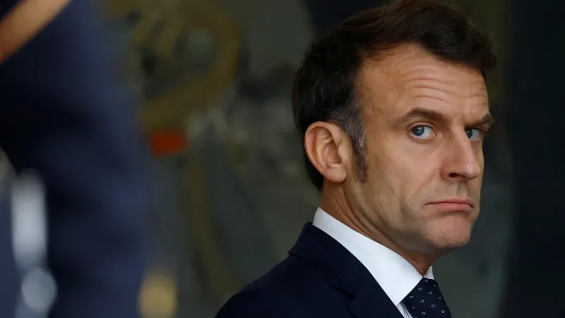 Francouzský prezident Emmanuel Macron