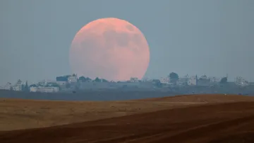 Zatmění Měsíce v Izraeli