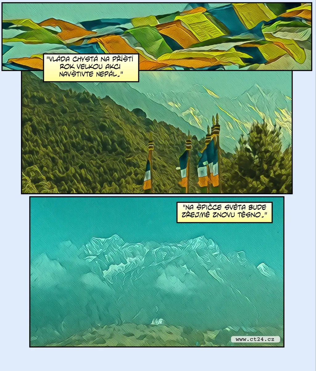 Komiks: Mrtvých horolezců na Everestu přibývá