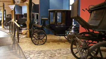 Výstava kočárů na zámku Ctěnice