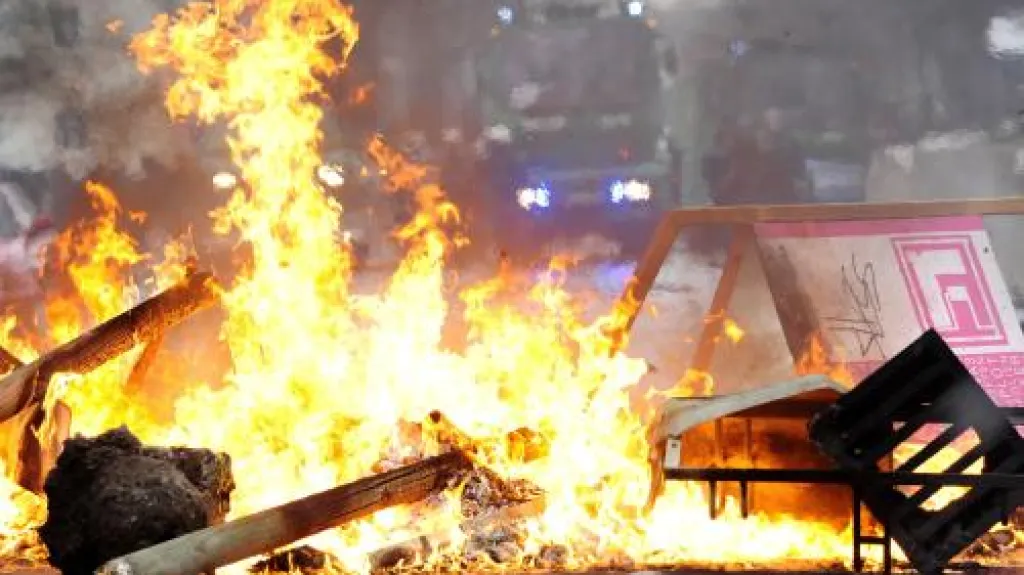 Pochod proti neonacistům v Drážďanech