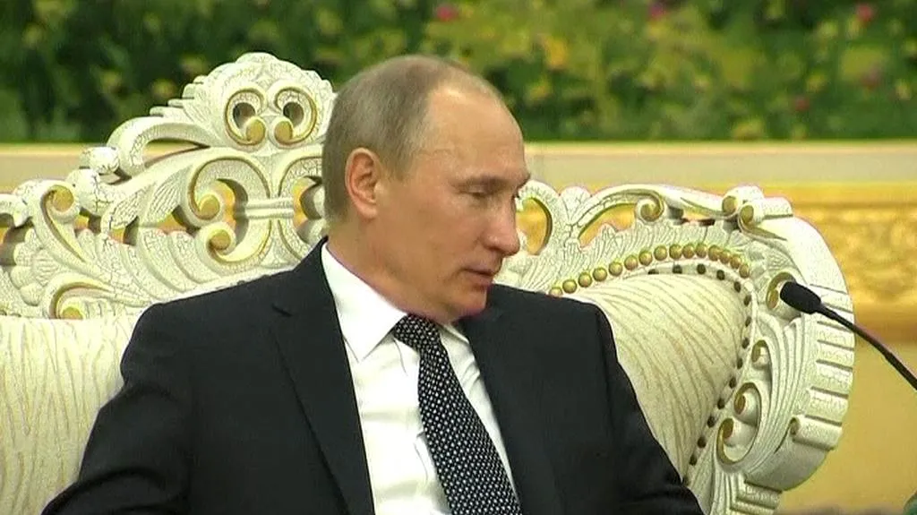 Vladimir Putin na návštěvě Číny
