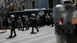 Řecká policie se chystá do akce