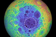 Záhadná anomálie na Měsíci: Astronomové našli pod největším kráterem Sluneční soustavy velké množství hmoty