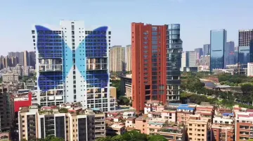 Komplex v čínském městě Fo-šan podle návrhu Bořka Šípka