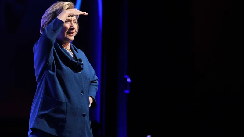 Hillary Clintonová na konferenci v Las Vegas