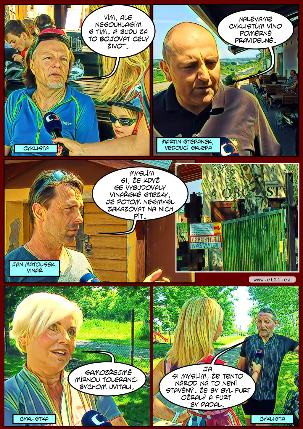 Komiks: Vinařské stezky