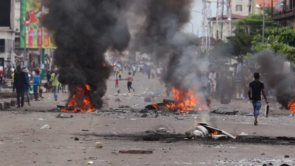 Protesty v Kongu