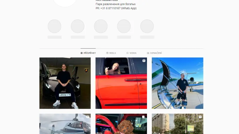 Instagram Rich Russian Kids
