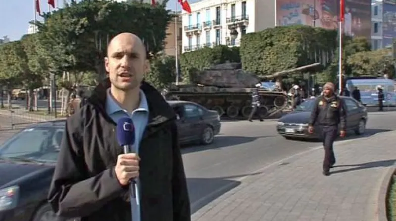 Reportáž a vstup Pavla Vondry
