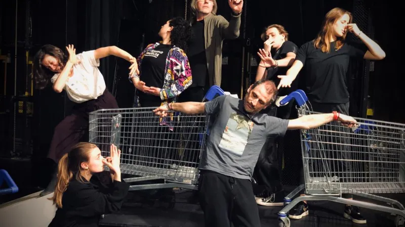 Ze zkoušek muzikálu Branický zázrak