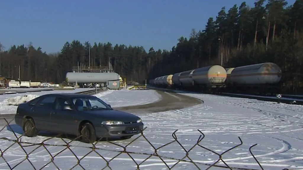 Areál branické plnírny plynu