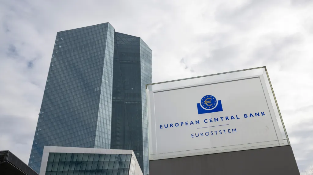 Evropská centrální banka ve Frankfurtu nad Mohanem