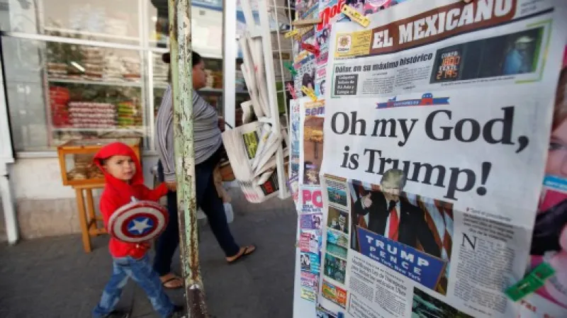 Mexičany znepokojilo zvolení Trumpa