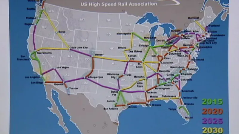 Plány na rozvoj železniční dopravy