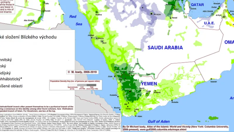Náboženství na jihu Arabského poloostrova