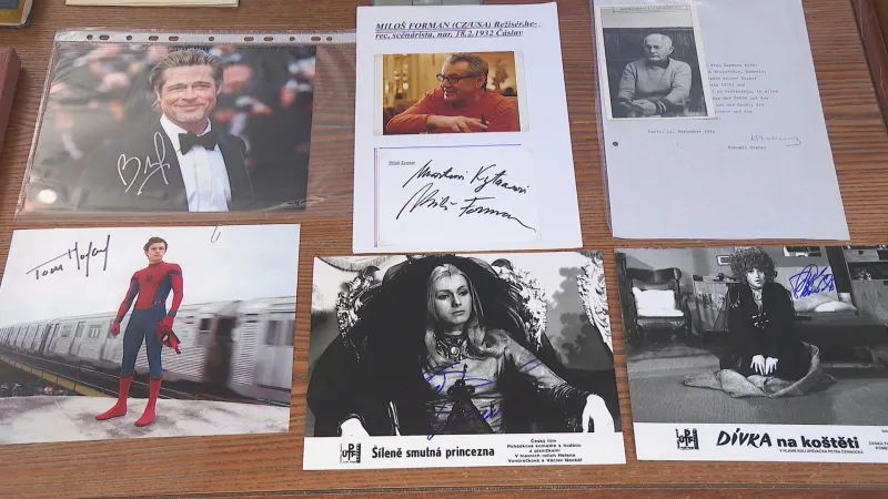 Zabavené podpisové kartičky