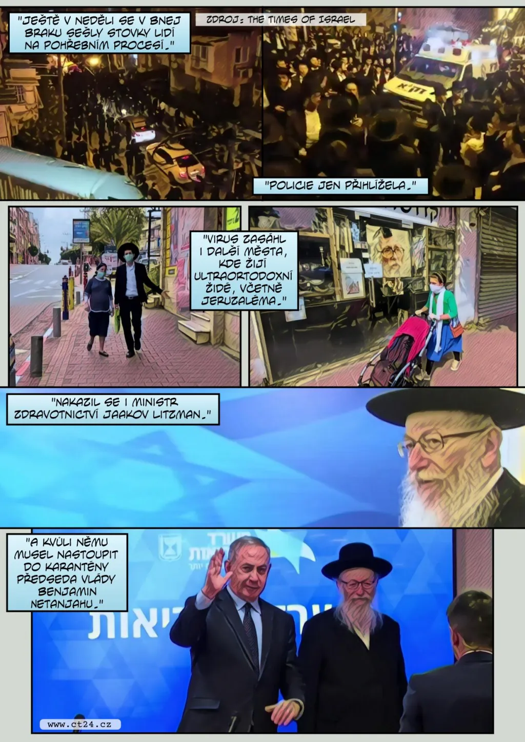Nikdo dovnitř, nikdo ven. Izrael kompletně uzavřela město Bnej Brak