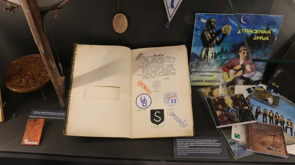 Z výstavy Století trampingu (Národní muzeum)