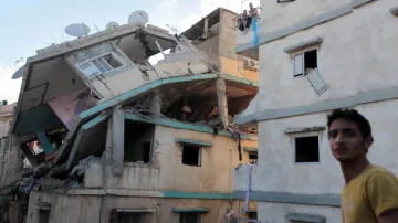 Škody v Pásmu Gazy způsobené izraelskými útoky