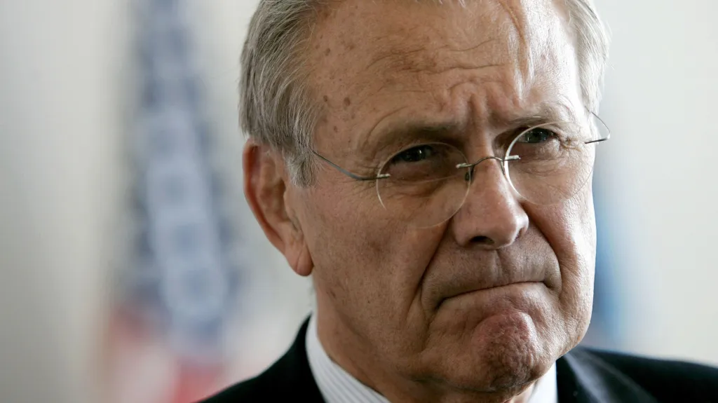 Bývalý ministr obrany USA Donald Rumsfeld