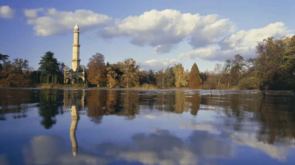 Minaret v Lednicko-valtickém areálu