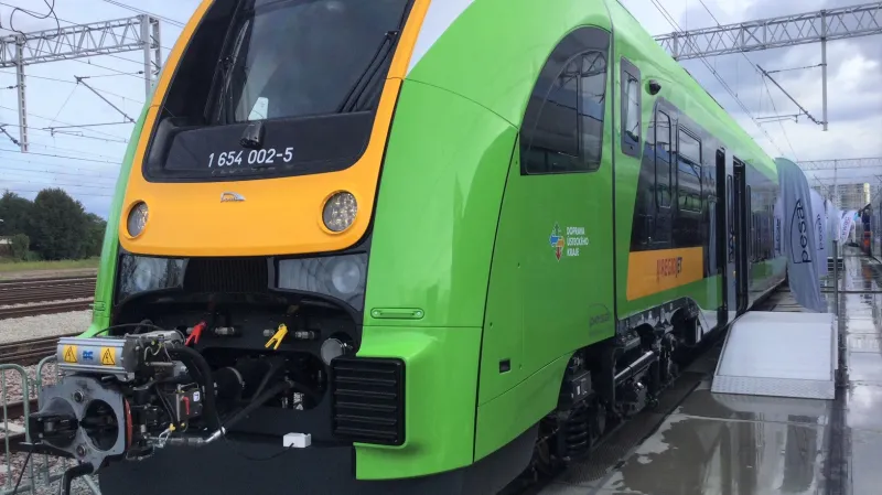 Jednotka PESA 654 pro RegioJet