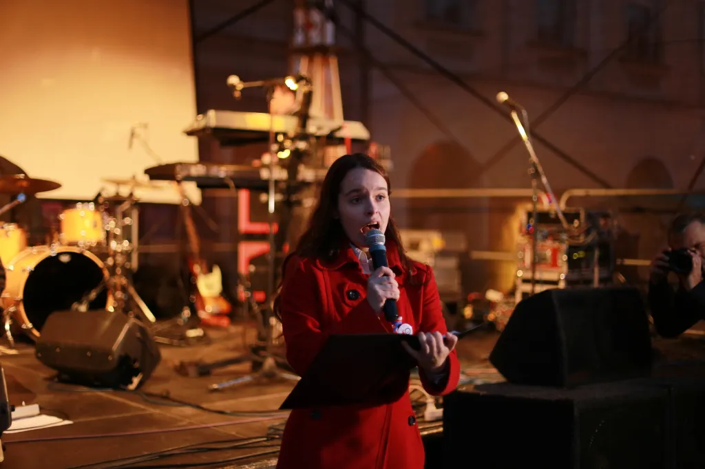 Palackého náměstí v Kutné Hoře – vzpomínka na historické události 17. listopadu