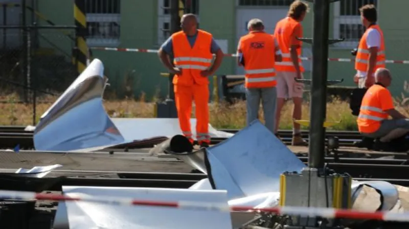 Vedoucí provozu depa: Největší škody způsobil návěs s plechy