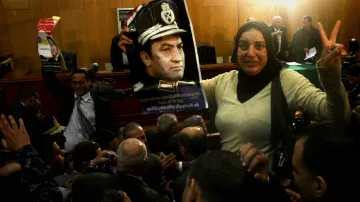 Podporovatelé egyptského ex-prezidenta jásají nad verdiktem soudu