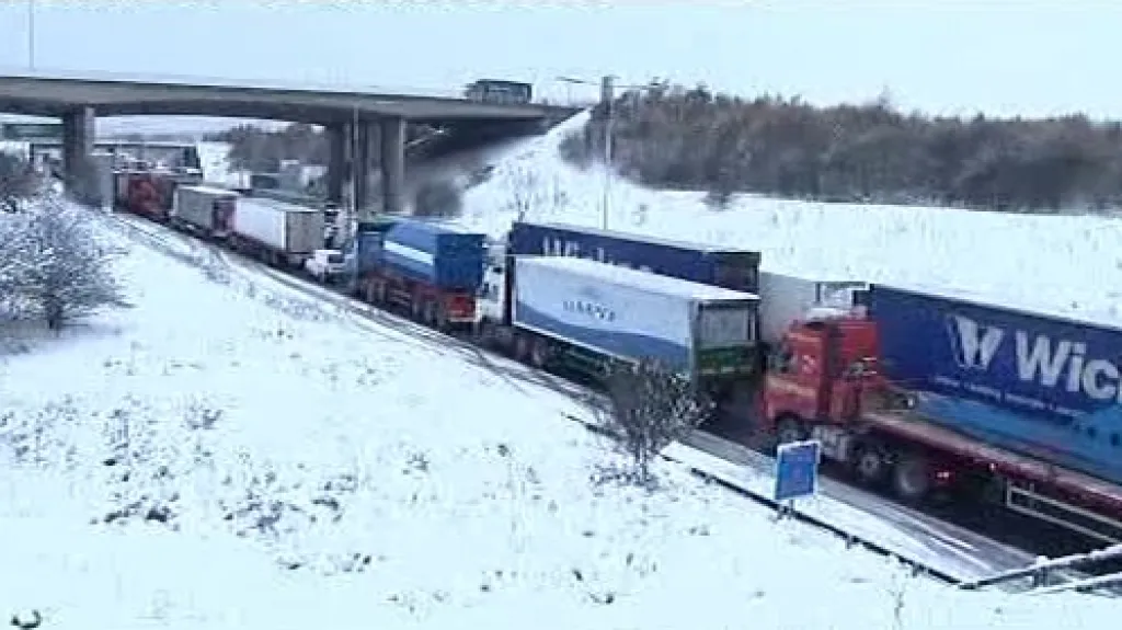 Kolony na evropských dálnicích