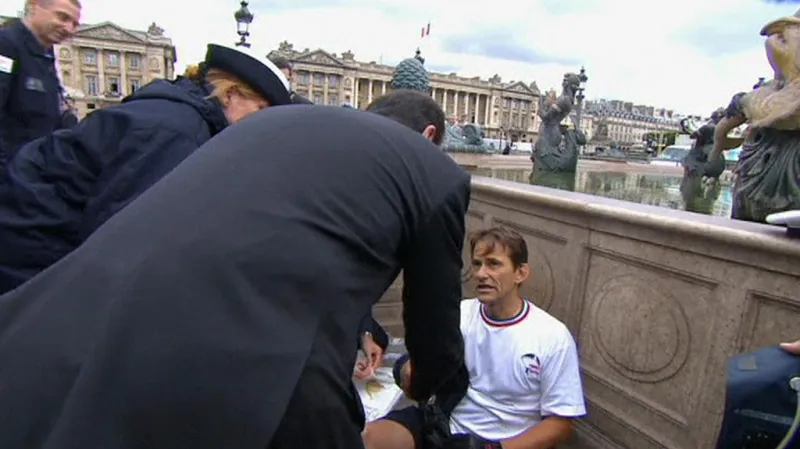 Hollande na oslavách výročí dobytí Bastily