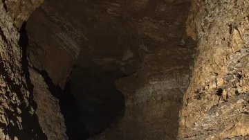 Objev podzemní jeskyně v Číně