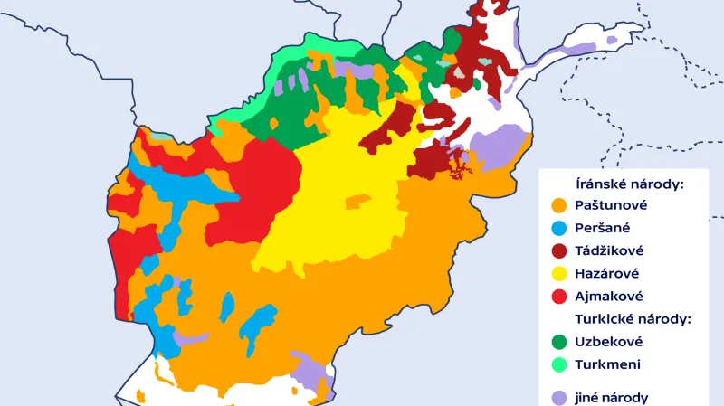 Etnické složení Afghánistánu