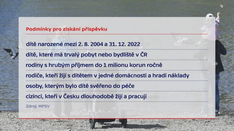 Podmínky získání příspěvku