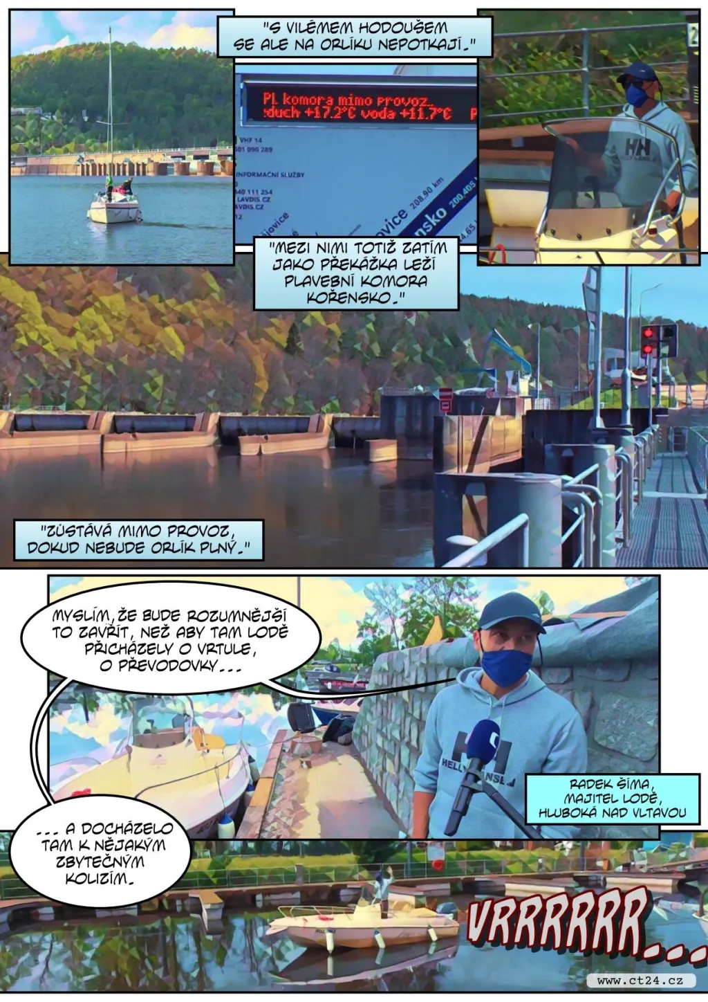 Lodě se vrací na vodu