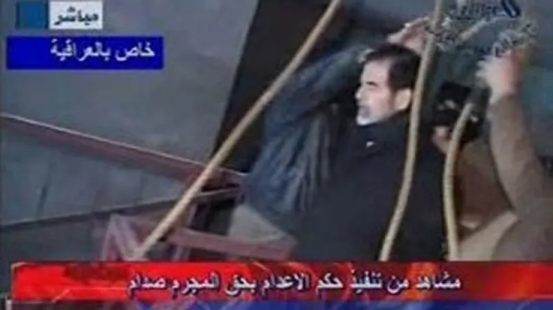 Někdejší irácký vůdce byl popraven oběšením.