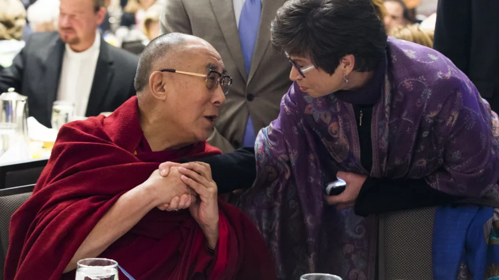 Dalajlama na Národní snídani věřících