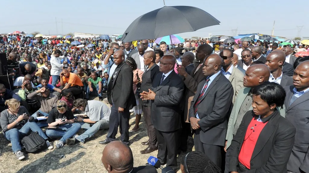Jihoafrický prezident navštívil Rustenburg