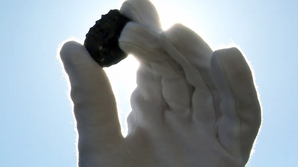 Úlomek čeljabinského meteoritu